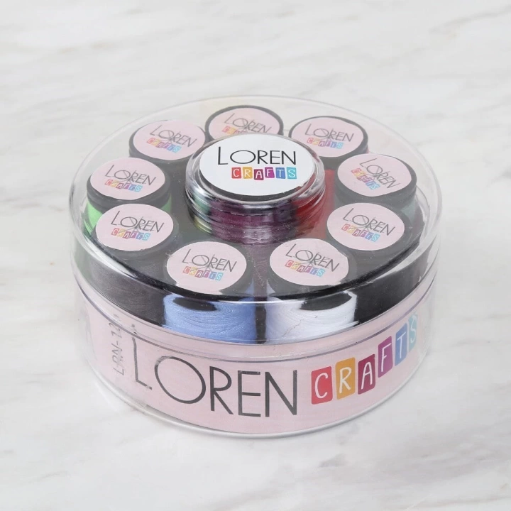 BFS  Crafts Dikiş İpliği Seti Büyük 10 Renk LRN -
