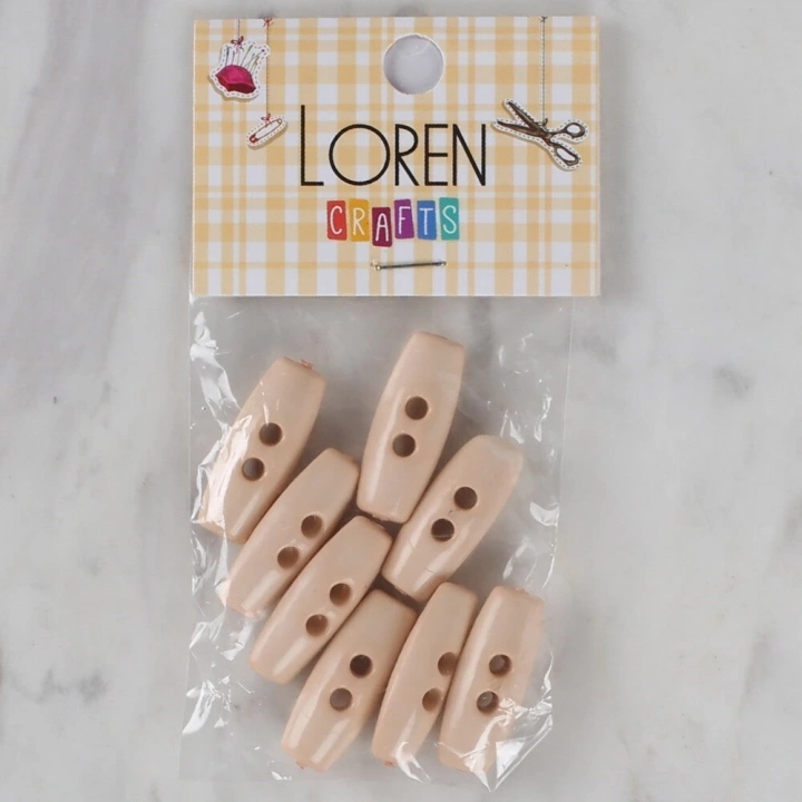 BFS  Crafts pudra pembe 8 li çoban düğmesi - 69