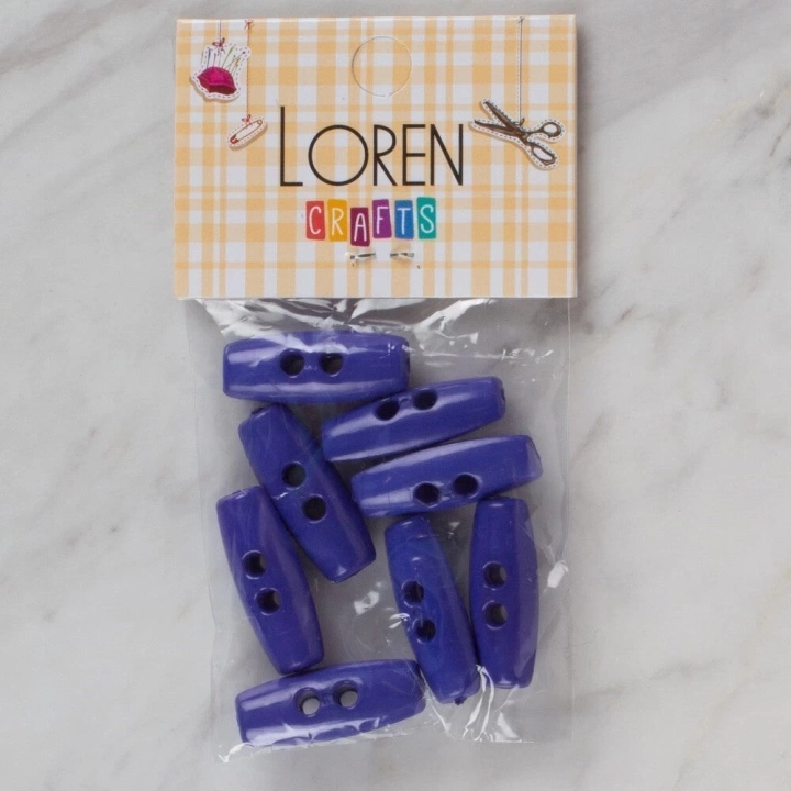 BFS  Crafts saks mavi8 li çoban düğmesi - 57