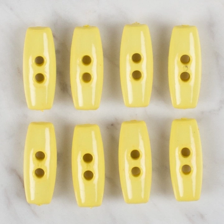 BFS  Crafts sarı 8 li çoban düğmesi - 67