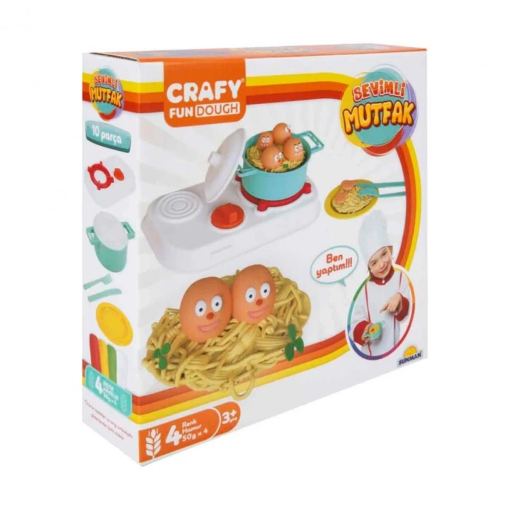 BFS   Crafy Sevimli Mutfak 200 gr. 10 Parça