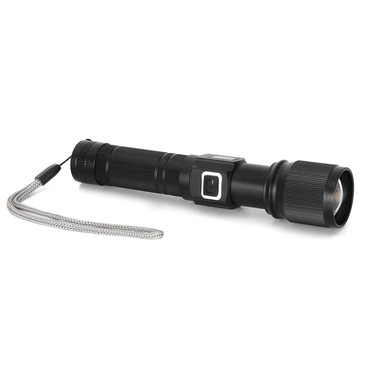 BFS Cree Tg Led 1000 Lümen Göstergeli Fonksiyonel El Feneri  Wt-732