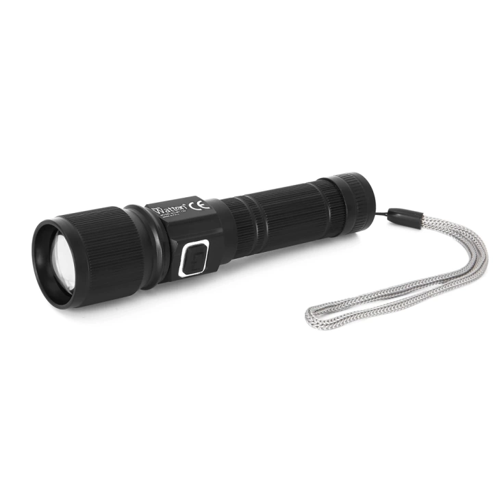 BFS Cree Tg Led 1000 Lümen Göstergeli Fonksiyonel El Feneri  Wt-732
