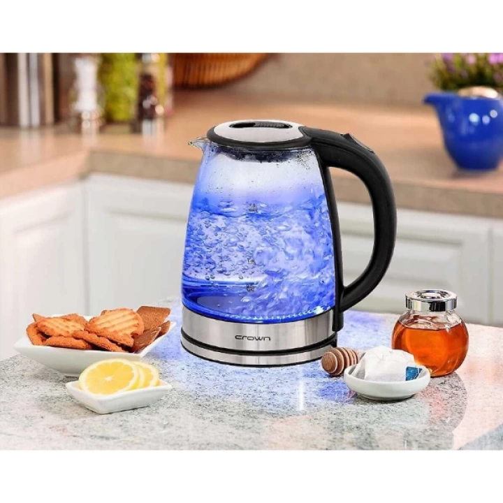 BFS Crown CRW-7204 Cam Kettle Elektrikli Isıtıcı