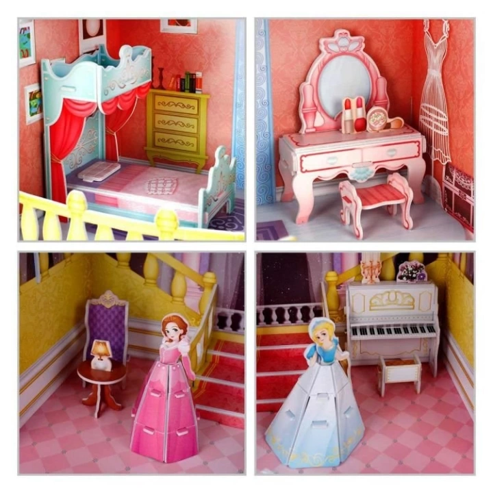 BFS   CubicFun Peri Masalı Şatosu 3D Puzzle