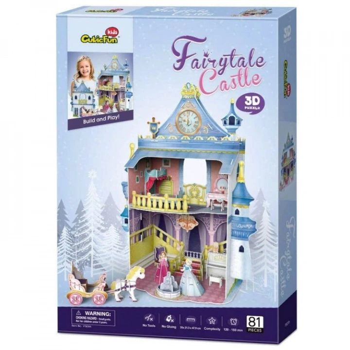 BFS   CubicFun Peri Masalı Şatosu 3D Puzzle