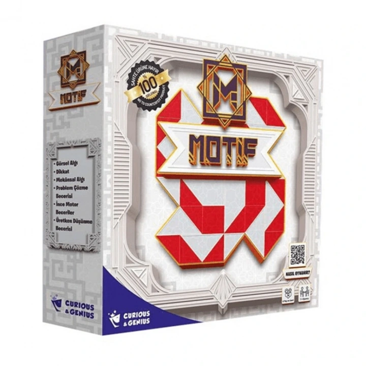 BFS Curious and Genius Motif Kutu Oyunu