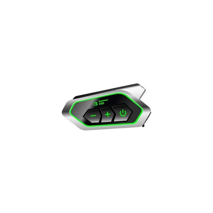 BFS D60 Motor Kask Kulaklık Rgb Modlu Motosiklet Kulaklık Su Geçirmez 5.3 Bluetooth Intercom
