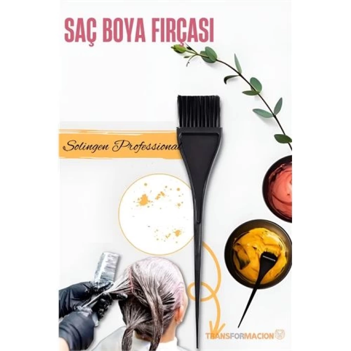 BFS Dar Uçlu Saç Boya Fırçası Balyaj Fırçası Solingen Professional