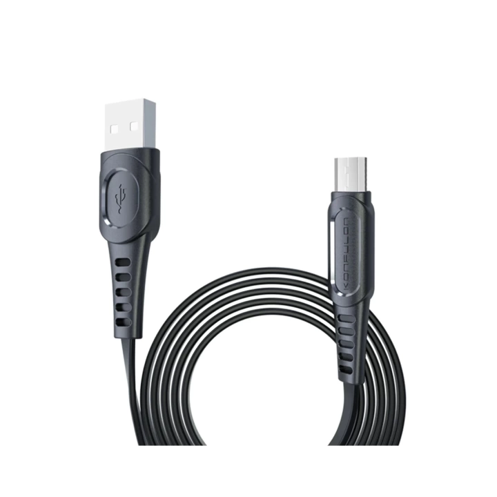 BFS DC01 Süper Hızlı Micro USB Kablo 1M 2.4A - Siyah