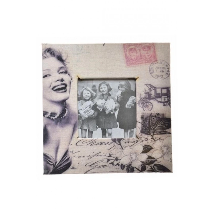 BFS  Decotown Marilyn Monroe Tasarım Ahşap Resim Fotoğraf Çerçevesi