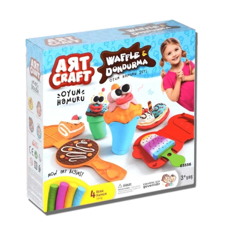 BFS   Dede Waffle ve Dondurma Oyun Hamuru Seti