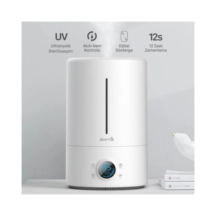 BFS   Deerma Ultraviyole Ultrasonic Soğuk Buhar Makinesi F628S