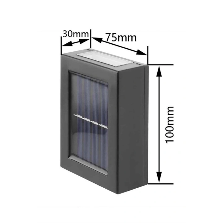 BFS Dekorasyon Aplik Işık Güneş Enerjili Aydınlatma Dekoratif Aydınlatma
