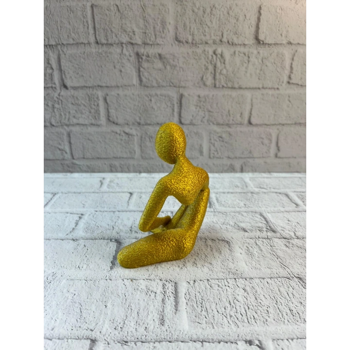 BFS DEKORATİF İNSAN FİGÜRÜ SARI