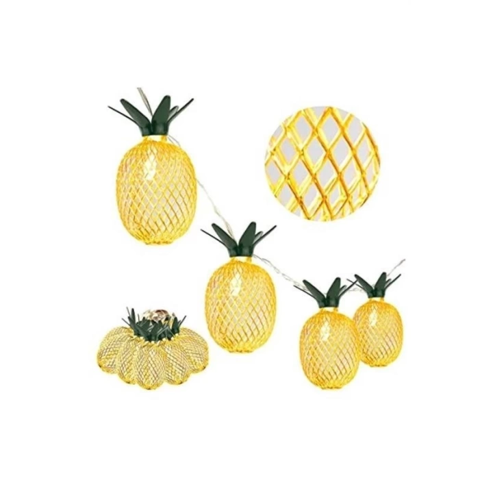 BFS  Dekoratif Pilli Pineapple Ananas Pilli Şerit Led Işık (1 Metre)