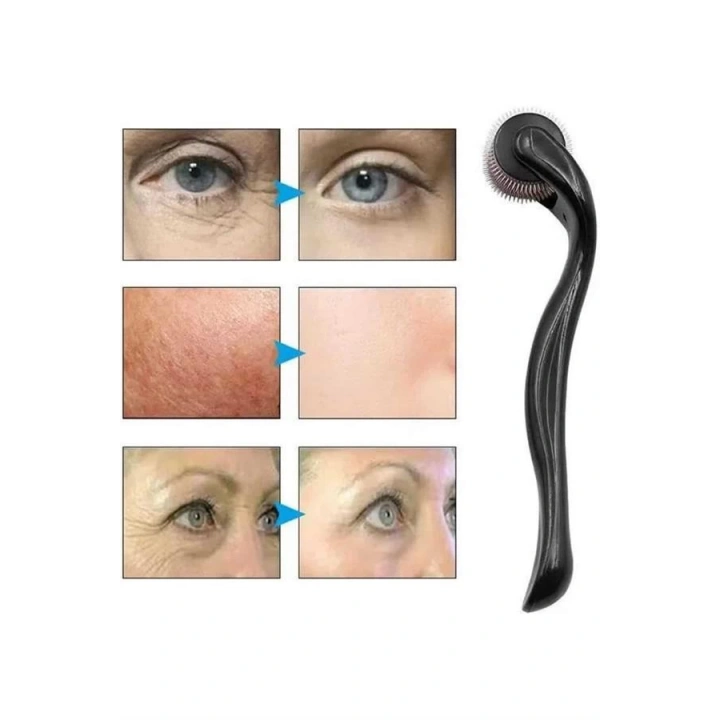 BFS Dermaroller Titanyum 540 Iğneli 1 Mm Saç Kaş Sakal Serum Kullanıma Uygun