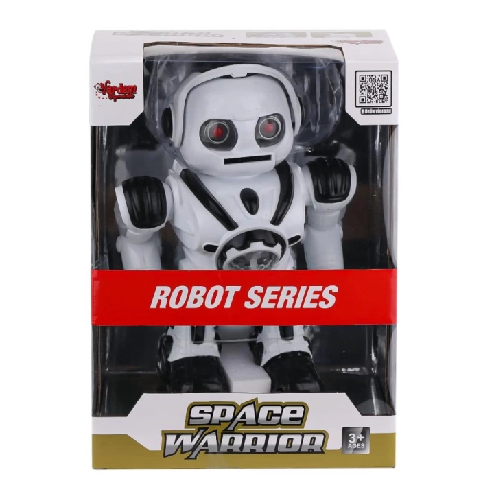 BFS   DF-6022 Işıklı ve Müzikli Disk Atan Uzay Savaşçısı Robot