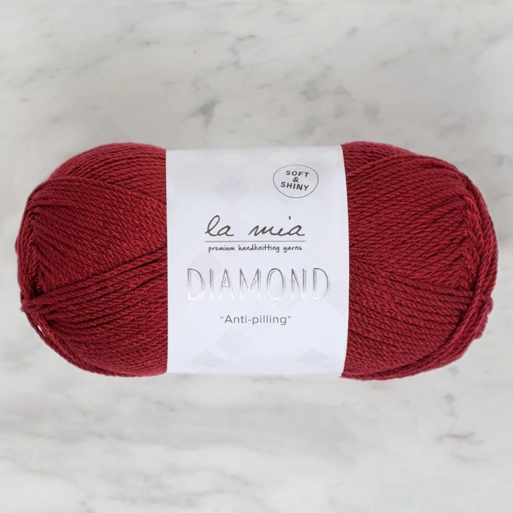 BFS  Diamond Bordo El Örgü İpi - L065 - 33726