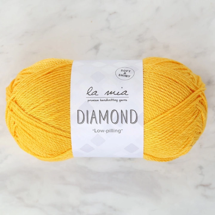 BFS  Diamond Hardal Sarısı El Örgü İpi - L003 - 33722