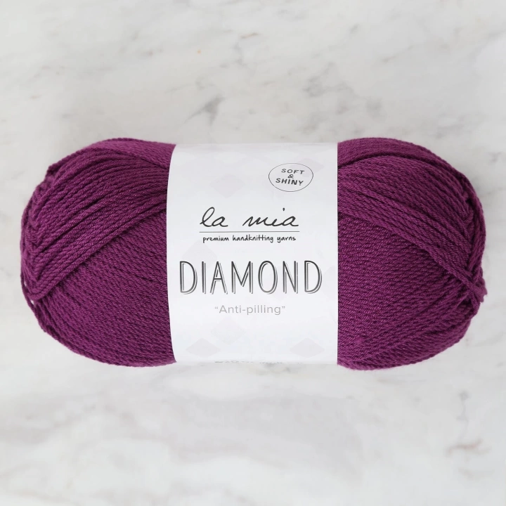 BFS  Diamond Koyu Mor El Örgü İpi - L019 - 34261