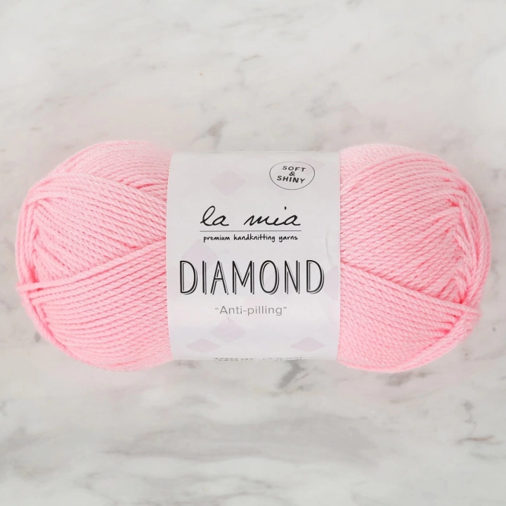 BFS  Diamond Pembe El Örgü İpi - L046 - 34257