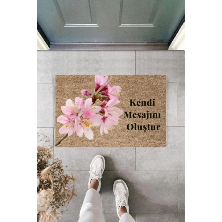 BFS Dijital Baskı Kişiye Özel İç Kapı Dekorasyon Paspas  PS11221