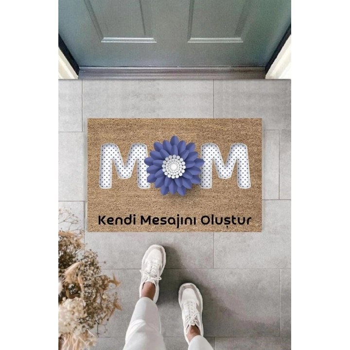 BFS Dijital Baskı Kişiye Özel İç Kapı Dekorasyon Paspas  PS11237