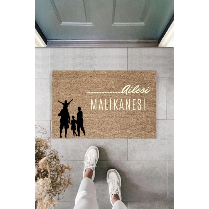 BFS Dijital Baskı Kişiye Özel İç Kapı Dekorasyon Paspas PS11307