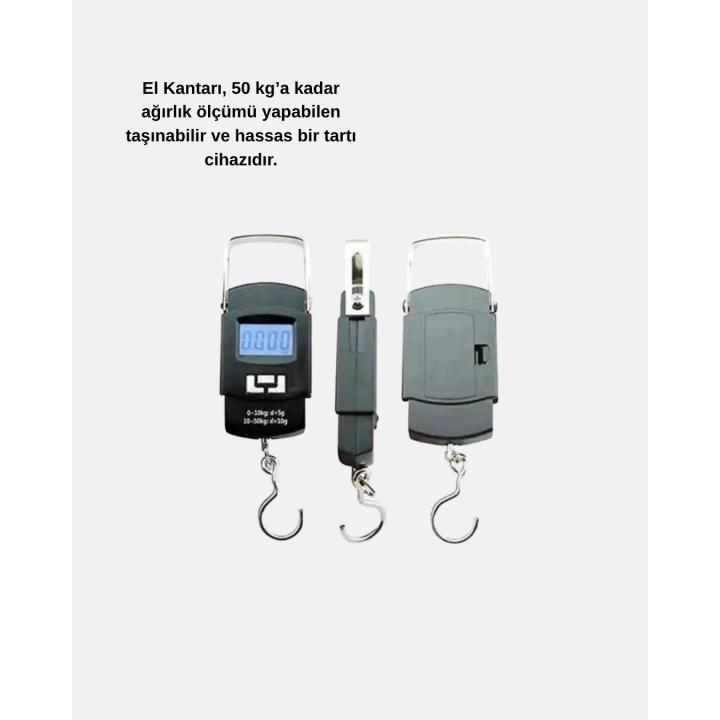 BFS Dijital El Terazisi – Hassas Bavul Tartısı, Gülen Yüz Tasarımlı