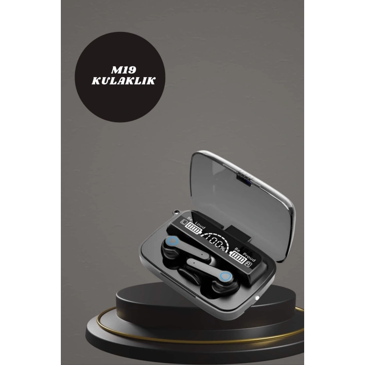 BFS Dijital Göstergeli Powerbank Kulaklık ve 7 Kordonlu Yeni Nesil Akıllı Saat Amoled Ekran