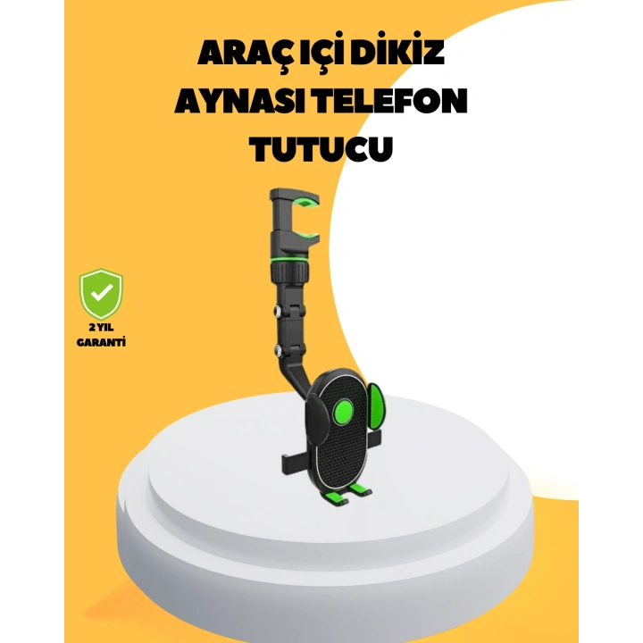 BFS Dikiz Aynasına Takılan Telefon Tutucu Ayarlanabilir Çok Yönlü Araç Aksesuarı
