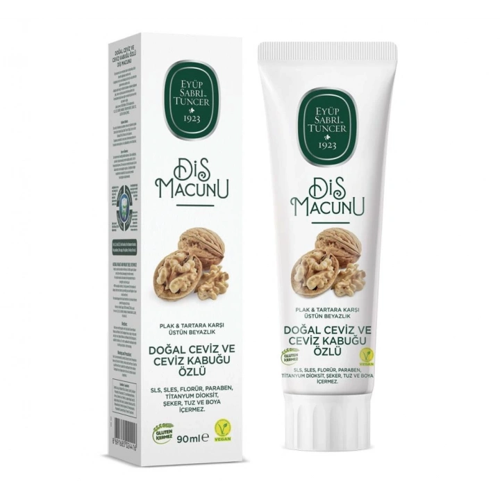 BFS   Doğal Diş Macunu 90 Gr Ceviz & Ceviz Kabuğu Özlü