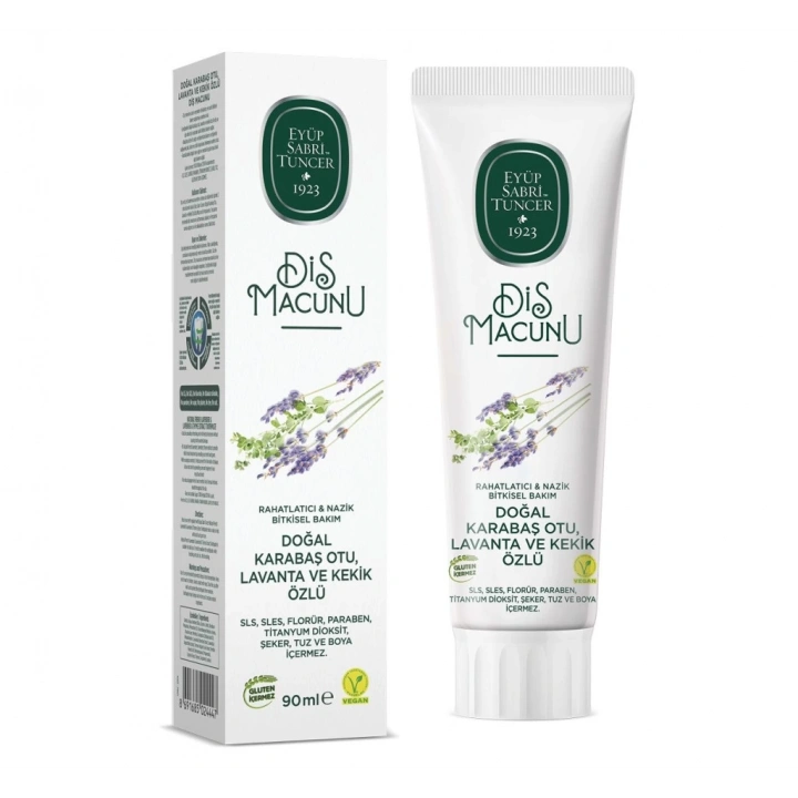 BFS   Doğal Diş Macunu 90 Gr Karabaş Otu & Lavanta ve Kekik Özlü