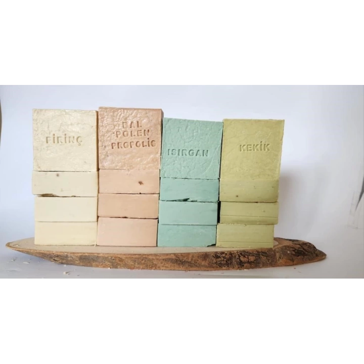 BFS Doğal Üretim Sabunu Karışık (Pirinç-Bal Polen Propolis- Isırgan-Kekik)16lı Set