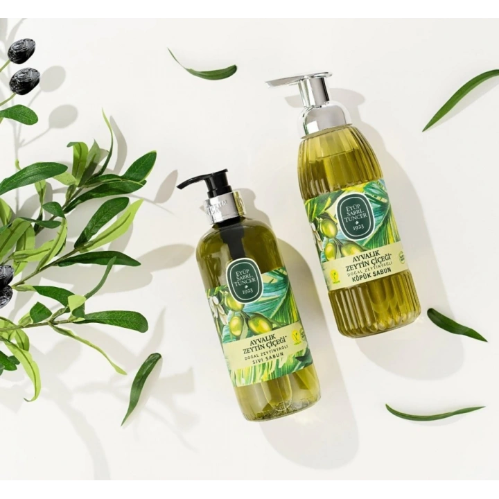 BFS   Doğal Zeytinyağlı Köpük Sabun 500 ml Ayvalık Zeytin Çiçeği