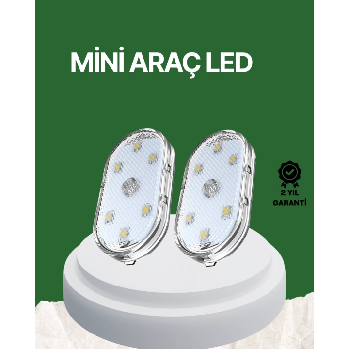 BFS Dokunmatik Sensörlü Şarjlı Araç İçi Ambiyans Aydınlatma