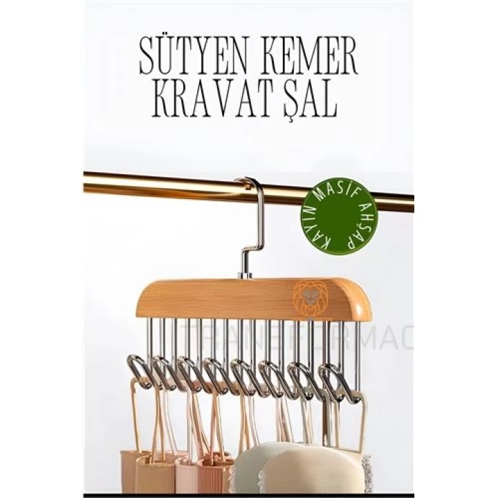 BFS Dolap İçi Askı Sütyen Şal Kravat Kemer Çanta 720103
