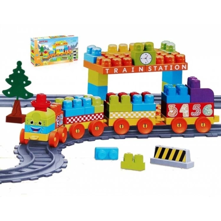 BFS  Dolu 89 Parça Tren ve Yol Set