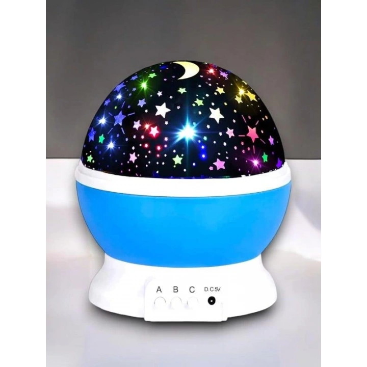 BFS Dönen Renkli Gökyüzü Projektörlü Gece Lambası