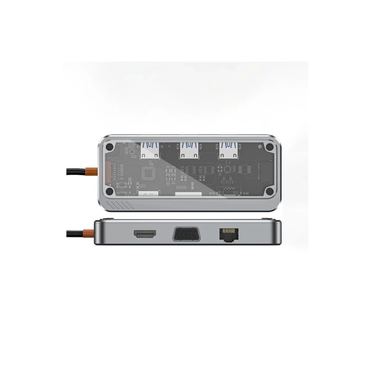 BFS Dönüştürücü 10in1 Hub SW10V - Gri