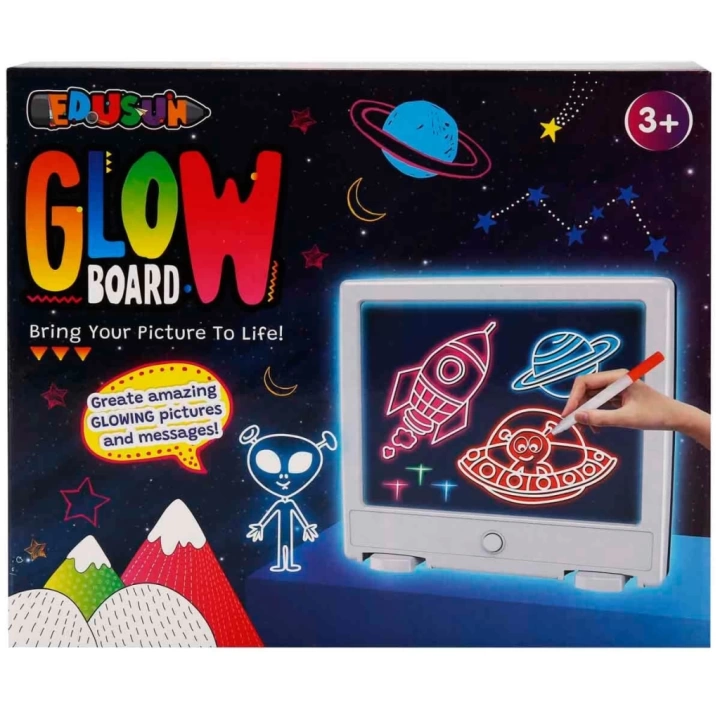 BFS   Doodle Karanlıkta Parlayan Yazı Tahtası