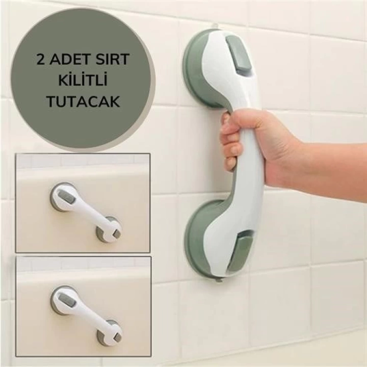 BFS  Düşme Ve Kayma Önleyici Banyo Tuvalet Vantuzlu Kilitli Tutacak