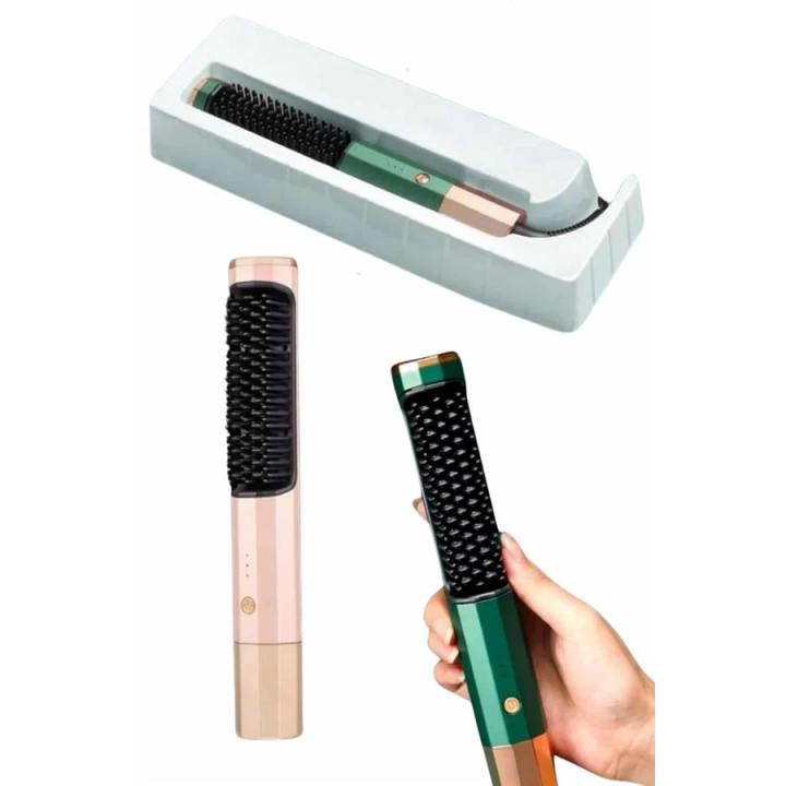 BFS Düzleştirici Fırça Saç Düzleştirici Arada Fön Tarak Taşınabilir