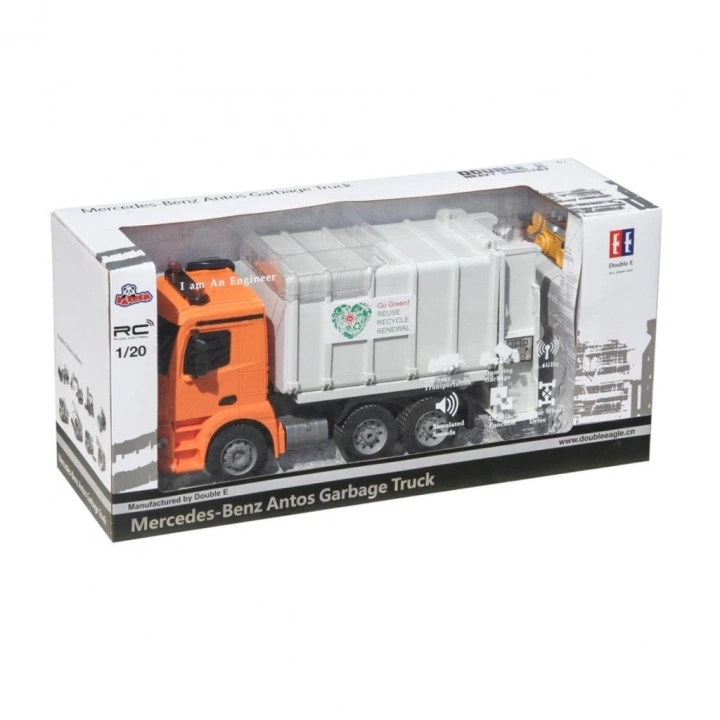 BFS  E560-003  Kumandalı Şarjlı Çöp Kamyonu 1:20  -Vardem