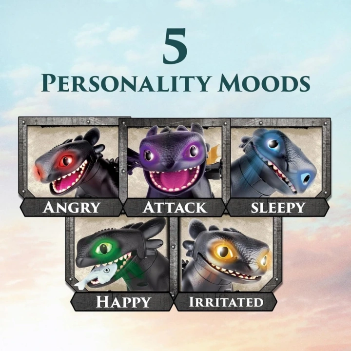 BFS Ejderhanı Nasıl Eğitirsin İnteraktif Dişsiz Figür