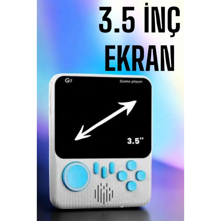 BFS El Atarisi 3.5 inç Ekran Çift Konsol 666 Adet Retro Oyun Gamepad