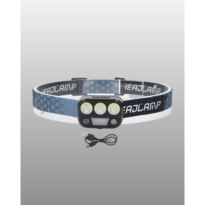 BFS El Hareket Sensörlü LED Kafa Feneri 5 Mod Ayarlanabilir