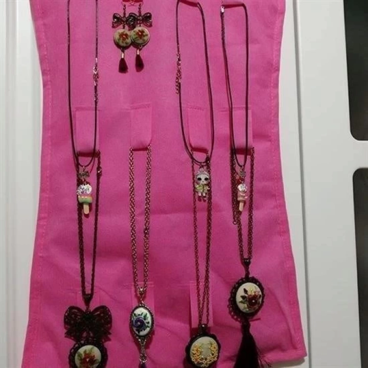 BFS  Elbise Şeklinde Takı Organizeri - Pembe