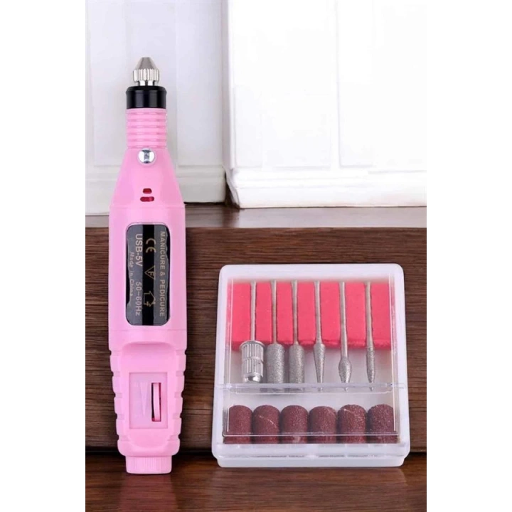 BFS Elektrikli Manikür Pedikür Törpü Seti Protez Tırnak Nasır Temizleyici